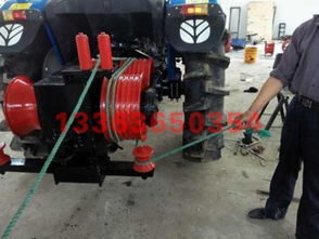 廠家直銷280拖拉機絞磨 四輪雙驅拖拉機絞磨批發(fā) 霸州市康仙莊偉業(yè)橡塑制品廠 電線桿運桿車